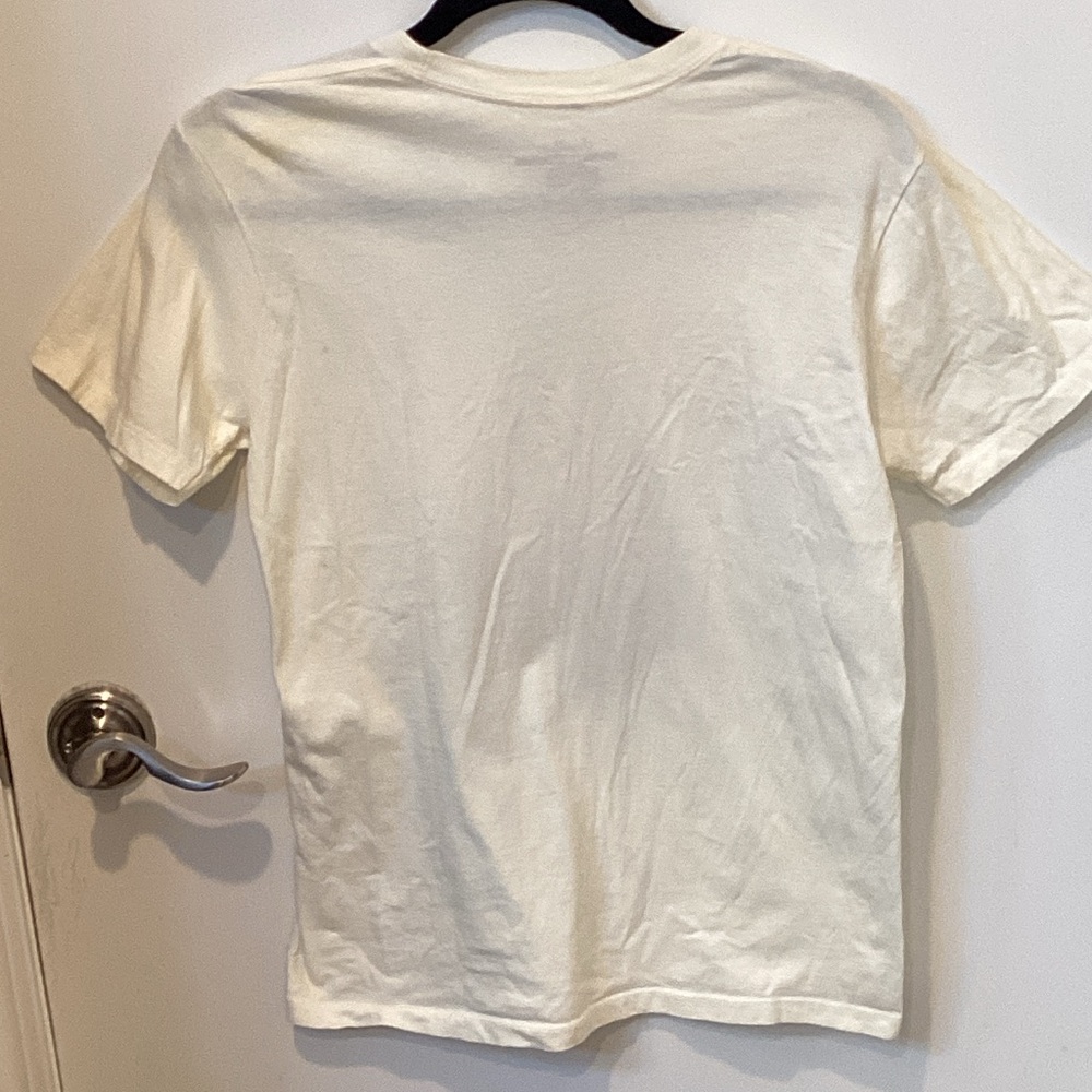 Threadless White Tee with Colorful Abstract Design - Picture 5 of 5